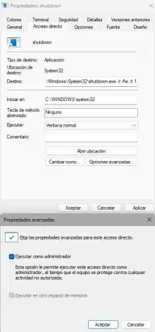 acceder bios pc desde windows