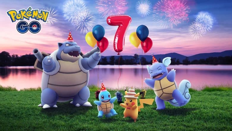 aniversario pokemon go