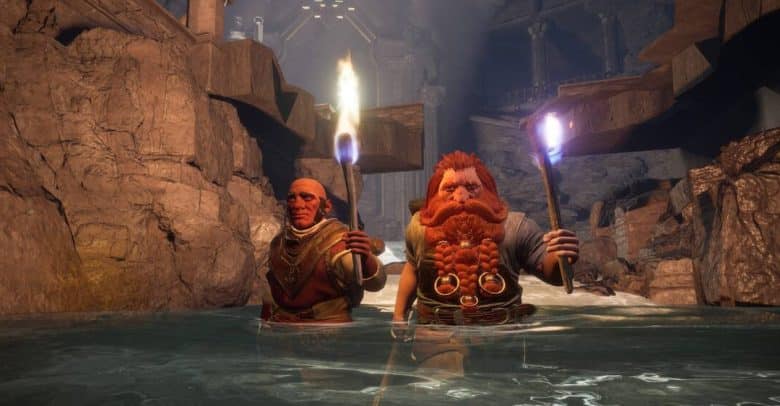 Captura del videojuego Lord of the Rings Return to Moria.