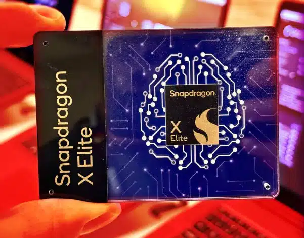 Fotografía de la CPU Snapdragon X Elite