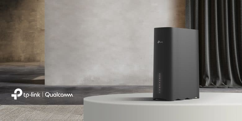 Vista del router XGB810v de TP-Link