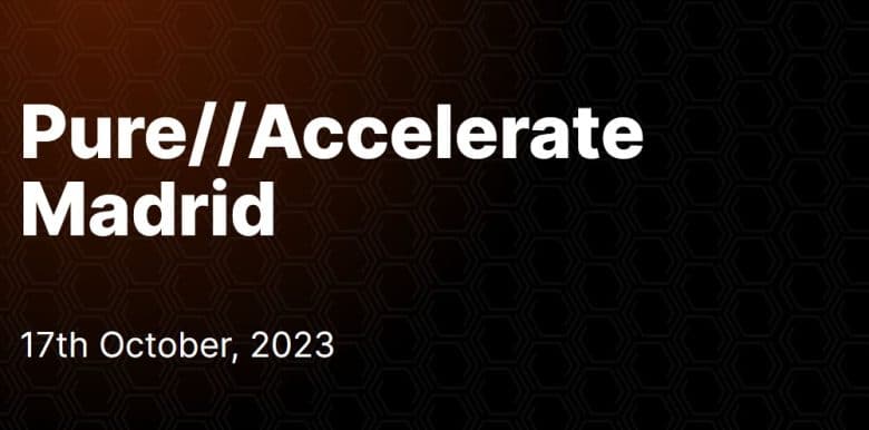 pure storage Accelerate madrid 2023 3