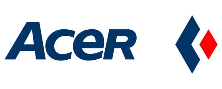 Logotipo de Acer usado entre 1987 y 2001