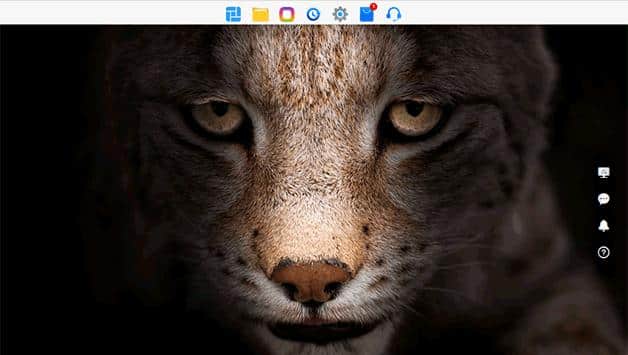 Captura de pantalla de TOS 6 Insider Preview de TerraMaster