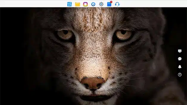 Captura de pantalla de TOS 6 Insider Preview de TerraMaster