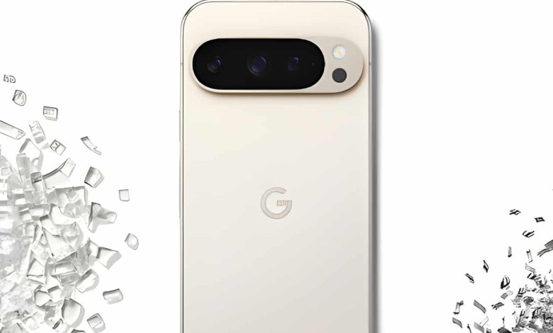 vista trasera movil pixel 5 pro