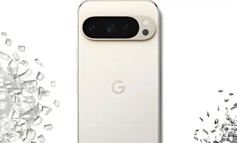 vista trasera movil pixel 5 pro