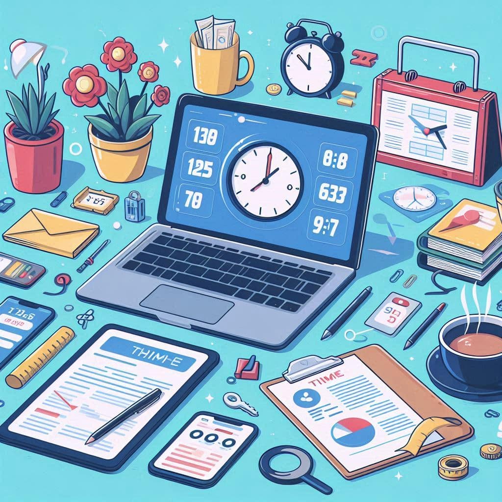 control horario en el trabajo en diferentes formas