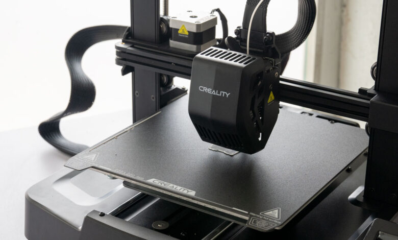ender 3 v3 SE imprimiendo